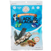 UNCLE NICK Korean Super Snacks - Black & Black Seaweed Snack with Almond and Sesame Seeds 1oz (Pack of 3)