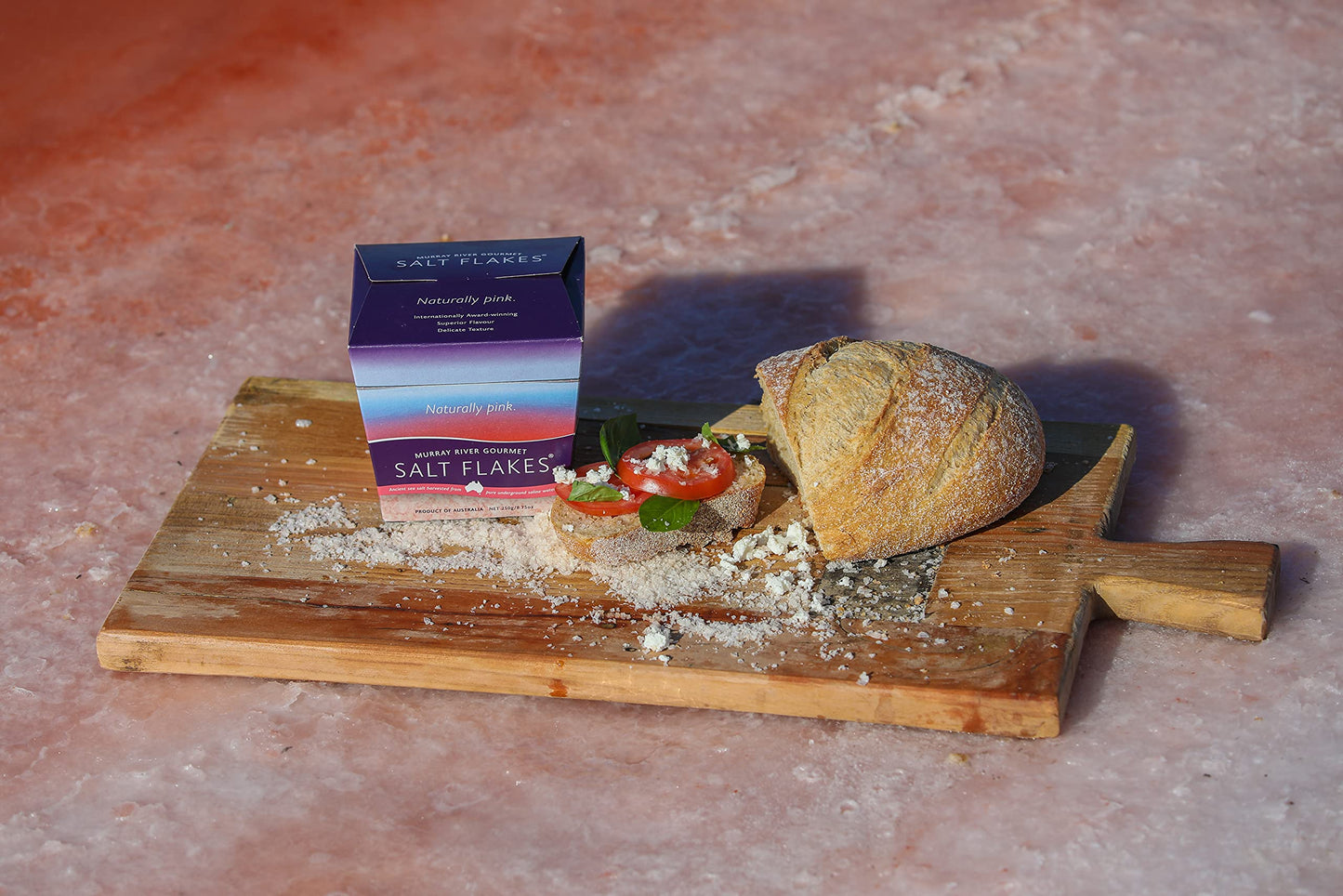 Murray River Gourmet Salt Flakes - 8.75oz Chefs Box, Gourmet Seasoning for Culinary Delights