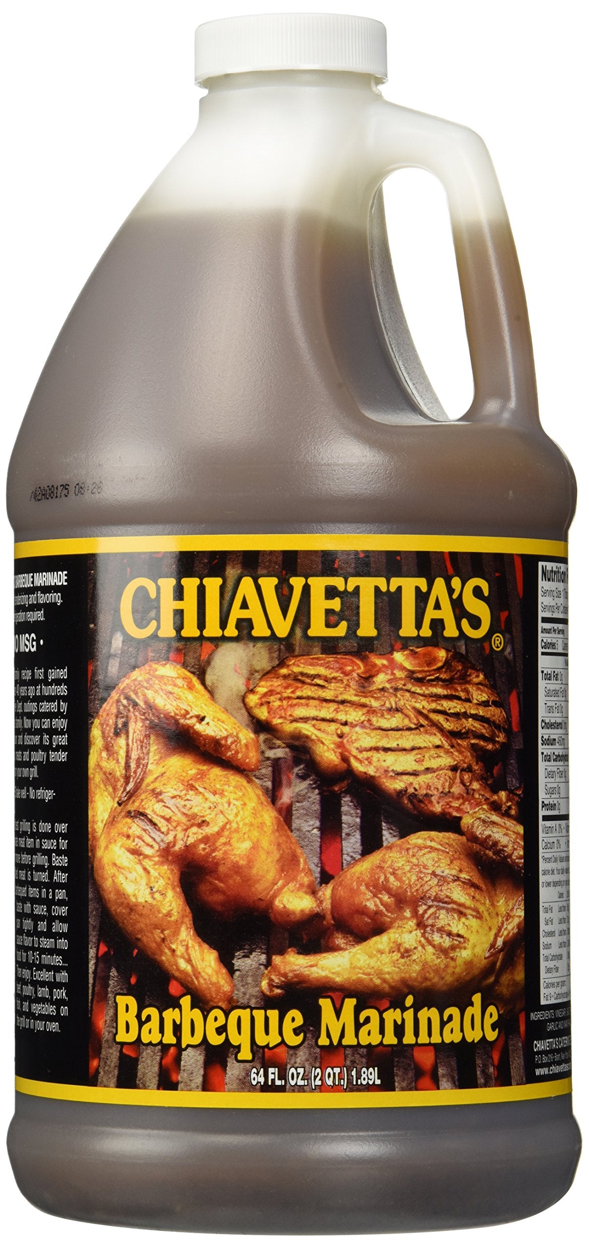 Buffalos Own Chiavettas Barbecue Marinade 64 Oz.