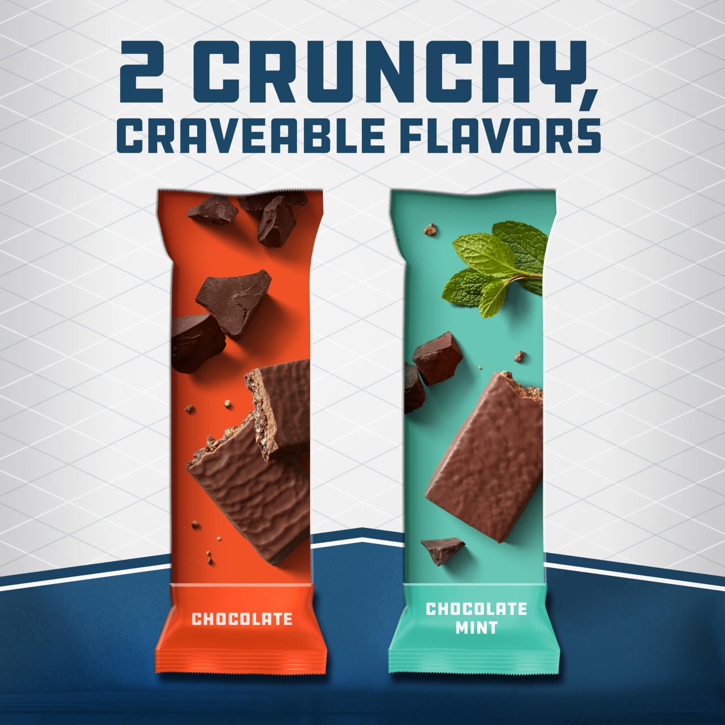 Clif Builders Protein Bars - Chocolate Mint And Chocolate Flavor - Variety Pack - 20G Plant Based Protein - Gluten Free - Non-Gmo - Low Glycemic - No Artificial Sweeteners - 2.4 Oz. (10 Count)