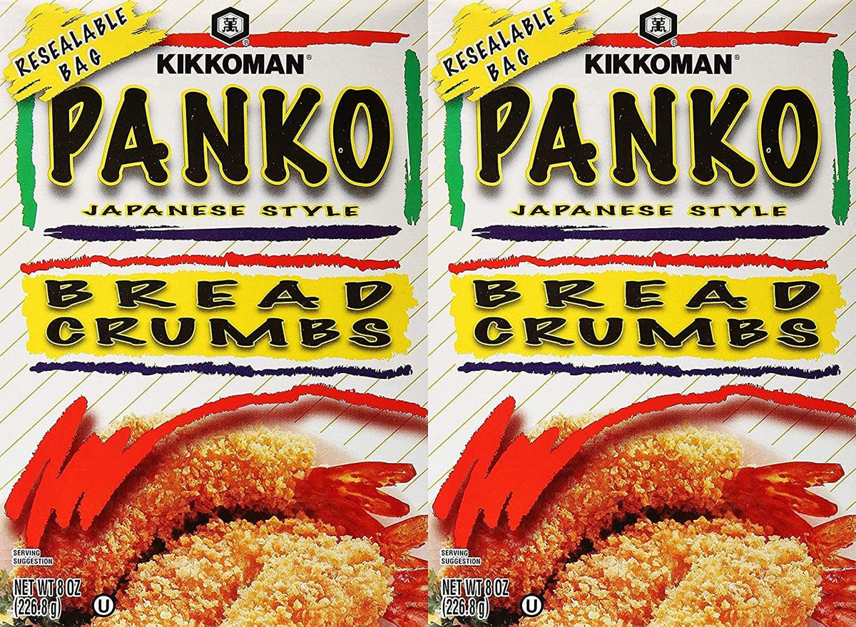 Kikkoman Panko Japanese Style Bread Crumbs, 8 Oz Pack Of 2