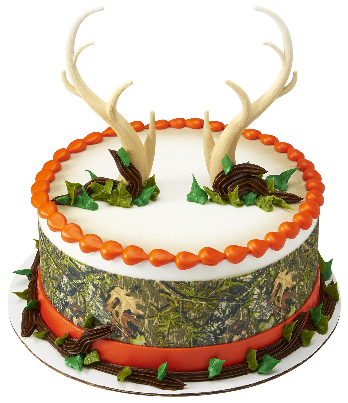 Decoset Antlers Creations Cake Topper For Birthdays And Parties, Decopac Cake Decorating 2-Pc Decorations Set