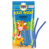 DOUzzle Back To School Sour Sticks Chewy Candy Straws Blue Raspberry (3.5 OZ - 1 Pack) Goodie Bag Stuffer, Pinata Filler - Koshe
