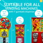Gumballs For Gumball Machine - 1 Inch Large Gumballs - Assorted Fruit Flavored Bubble Gum For Kids - Sweet Gum Balls In Bulk 3.8
