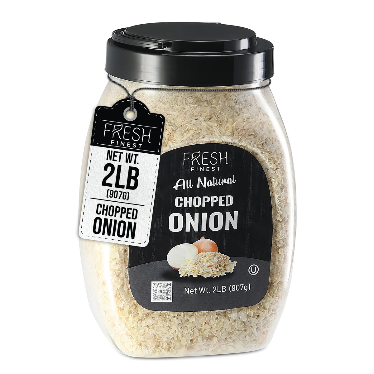 Fresh Finest Bulk Spices Commercial And Home Cooking  Dehydrated Chopped Onions 2 Lb  Kosher Certified Dried Onion Flakes Best For Soups  Sauces  Meatballs And Vegetables  2 Lb