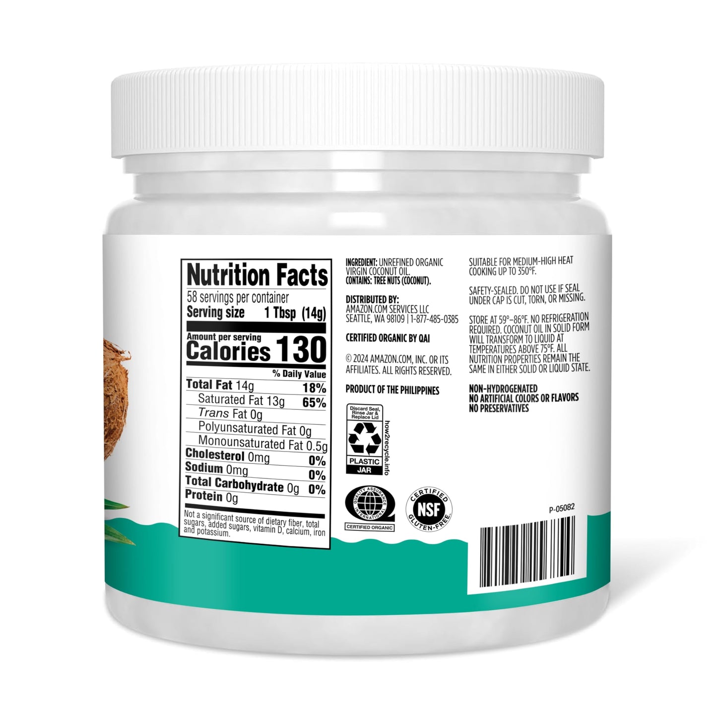 large online retailer Fresh Organic Virgin Coconut Oil 30 Fl Oz - Pack of 1