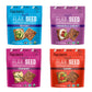 Flackers Organic Flax Seed Crackers Variety Pack - Sea Salt, Rosemary, Savory & Cinnamon, Gluten Free, Vegan, 5 Ounce (Pack of 4)