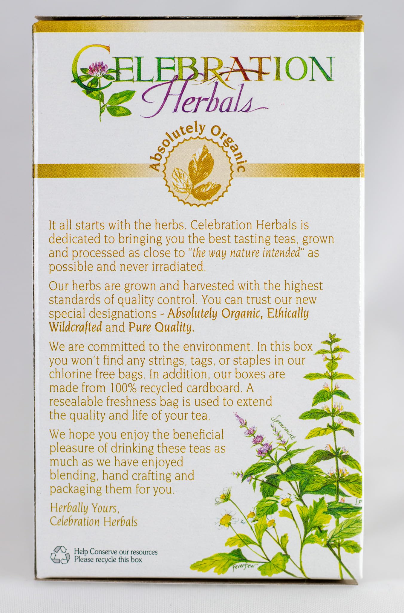 CELEBRATION HERBALS Marshmallow Leaf & Root Organic 24 Bag, 0.02 Pound