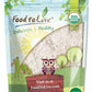 Food to Live Organic Hulled Buckwheat Flour, 1.5 Pounds Non-GMO, Finely Milled Raw Groats, Kosher, Vegan Powder. Good Source of 