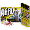AGRO POWER Vegan Jerky Sticks, 10g Protein per Stick, Spicy Chipotle Plant-Based, 7 Stick Bag, Non-GMO, 40% Less Sodium, Zero Ch