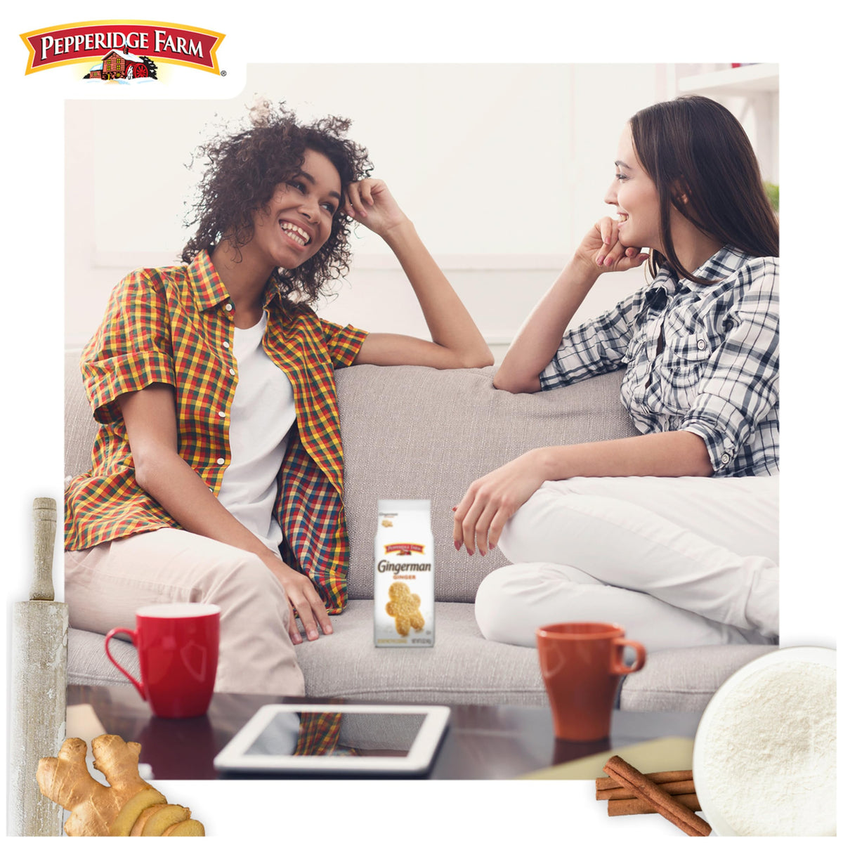 Pepperidge Farm Gingerman Cookies, 21 Ginger Cookies, 5 oz. Bag