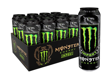 Monster Energy Energy Drink Import  18.6 Ounce (Pack of 12)