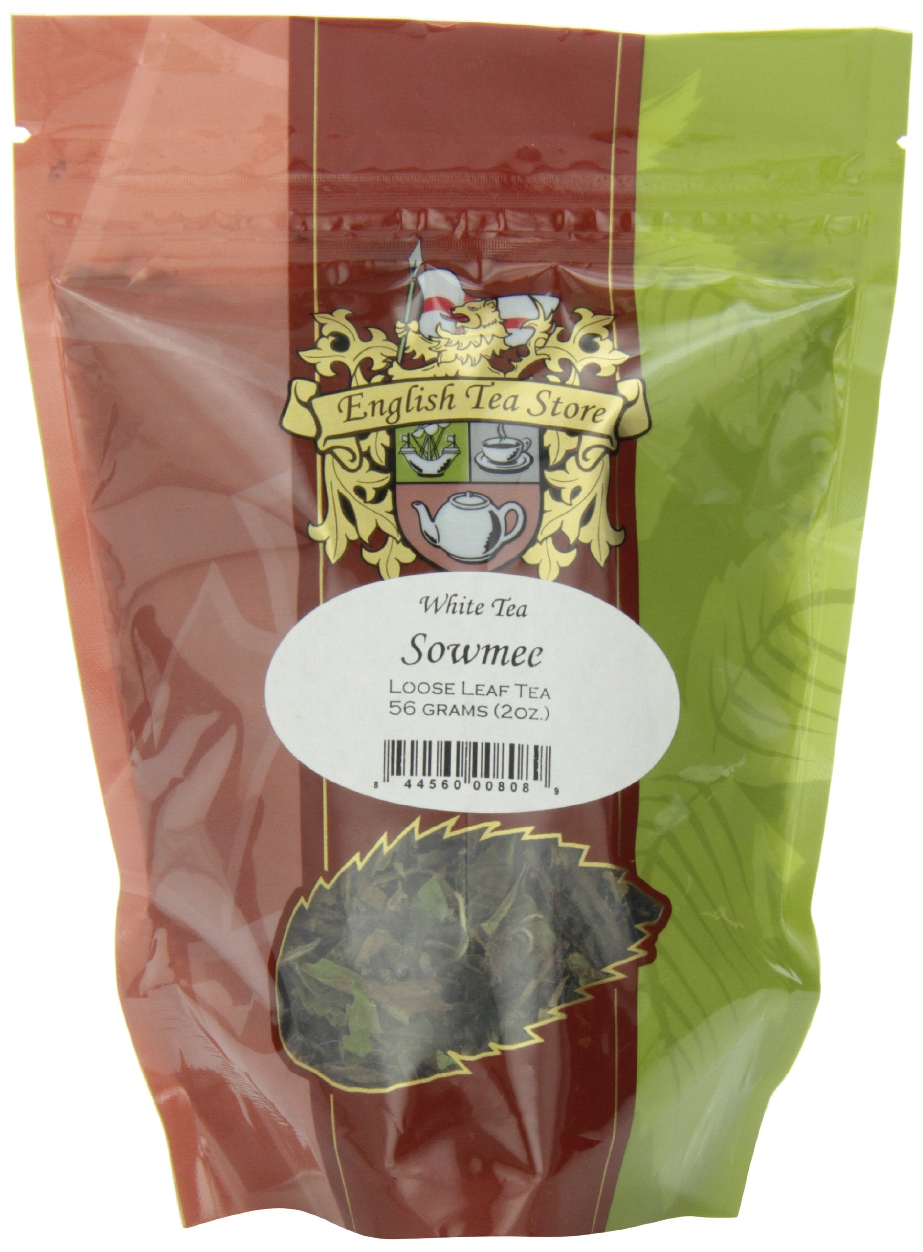 English Tea Store Loose Leaf, Sowmee White Tea, 2 Ounce