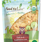 Food to Live - Organic Toasted Blanched Sliced Almonds, 12 Ounces - Unsalted & Dry Roasted, Premium Non-GMO Almond Nuts, Perfect