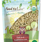Food to Live Organic Hemp Seeds, Non-GMO, Hulled, Vegan, 1 Pound