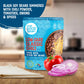 The Good Bean Heat and Eat Pouch - Low-Carb Classic Chili - (4 Pack) 10 oz Pouch - Simmered Black Soybeans with Chili Powder - P