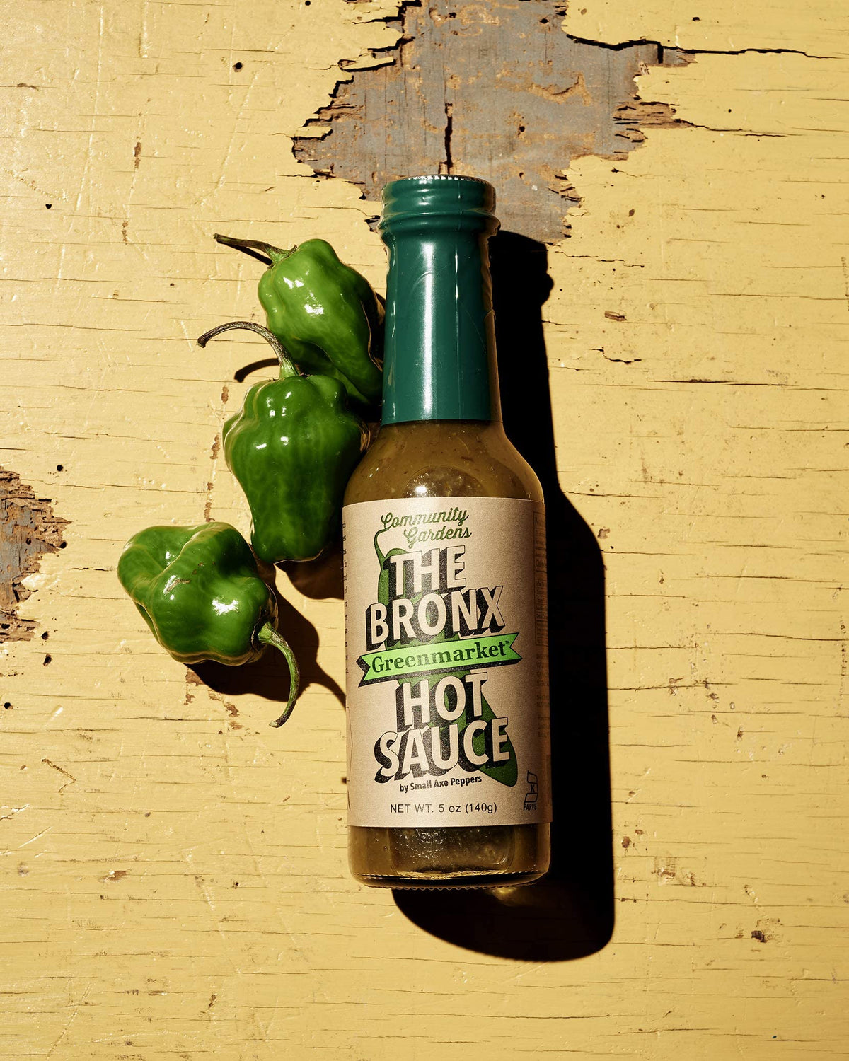 The Bronx Greenmarket Hot Sauce, Green, 5 Oz