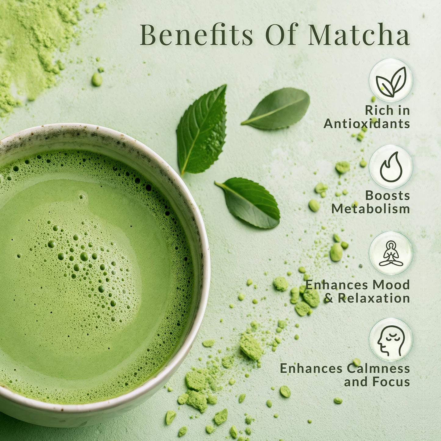 Matcha Sunday Ceremonial Grade Matcha - Kyoto  Japan - Finely Ground Green Tea Powder - Vibrant Green (50g/ 1.75oz)
