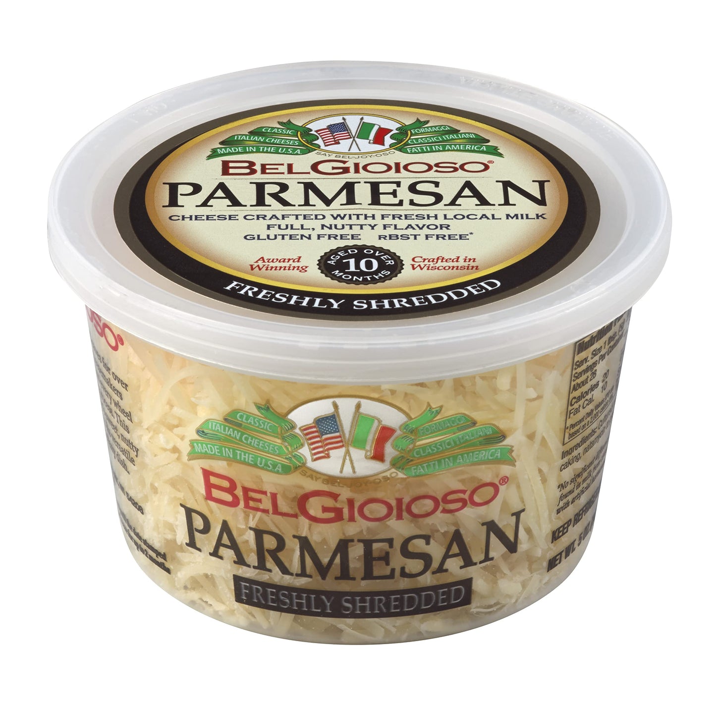 BelGioioso, Parmesan, Shredded, 5 oz