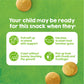 Happy Baby Organic Creamies Freeze Dried Fruit, Veggie, & Coconut Cream Snacks, With Apple, Sweet Potato, And Kiwi, Made For Crawling Baby, 1 Ounce (Pack Of 8)