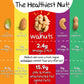 Crazy Go Nuts Walnut Butter - Maple, 9 Oz (3-Pack) - Healthy Snacks, Keto, Vegan, Low Carb, Gluten Free, Superfood - Natural, No