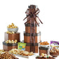 Broadway Basketeers Gourmet Mothers Day Food Gift Basket Tower Snack Gifts For Women, Men, Families, College, Delivery For Holidays, Appreciation, Thank You, Congratulations, Corporate