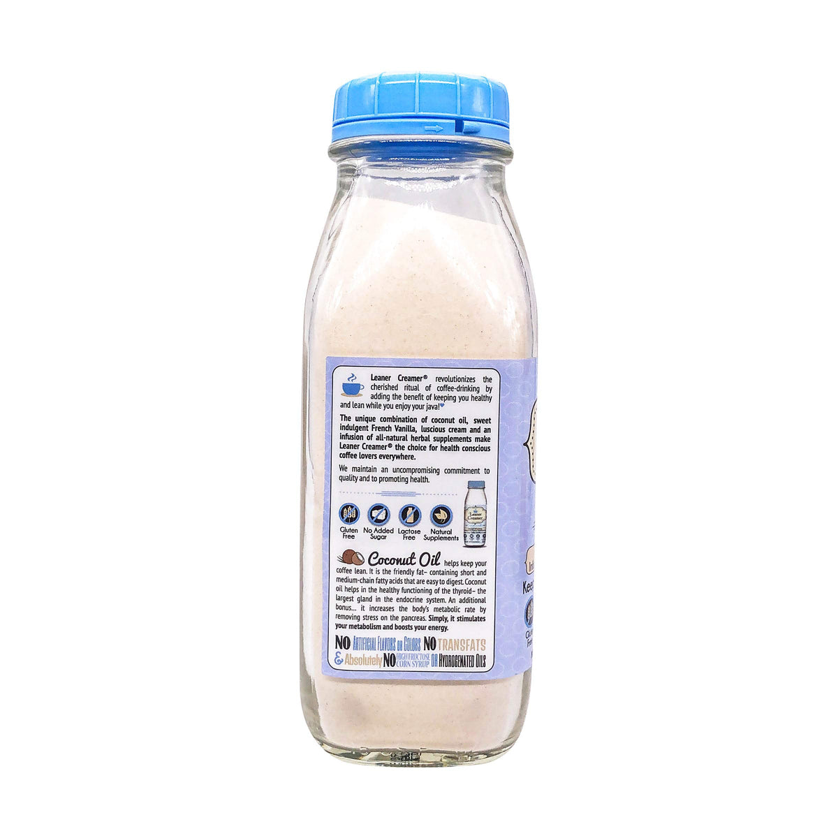 Leaner Creamer French Vanilla Coconut Creamer, 9.87 Oz