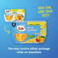 Dole Fruit Bowls Diced Peaches in 100% Juice Snacks, 4oz 4 Total Cups, Gluten & Dairy Free, Bulk Lunch Snacks for Kids & Adults