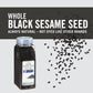 McCormick Culinary Whole Black Sesame Seeds, 18 oz - One 18 Ounce Container of Black Sesame Seeds, Perfect for Stir-Fries, Sushi