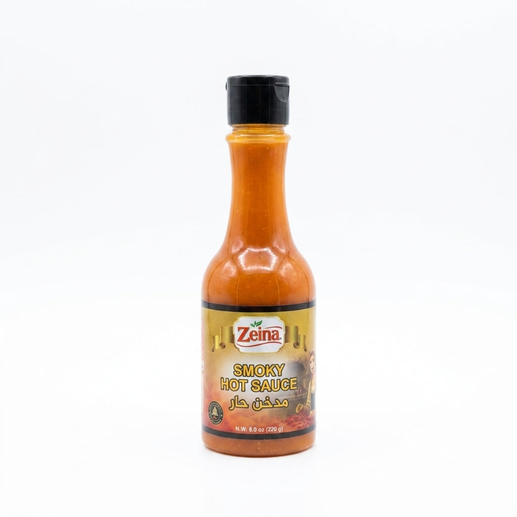 Zeina Smoky Hot Sauce 8 oz - Premium Middle Eastern Condiment