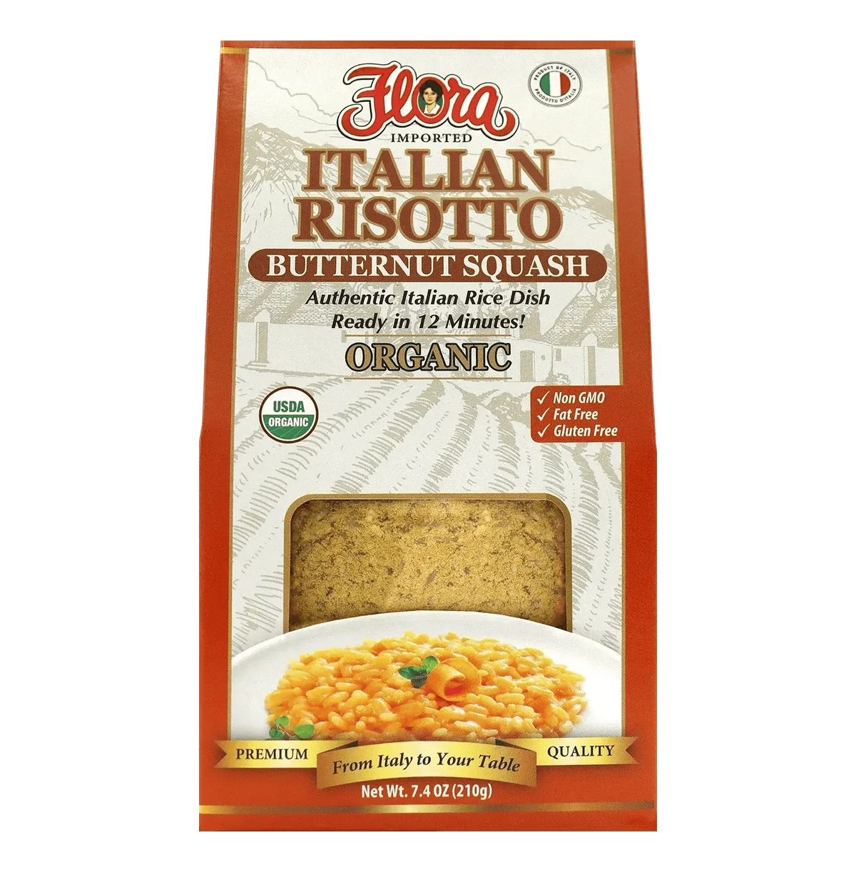 Italian Risotto - Butternut Squash Organic - 7.4 oz