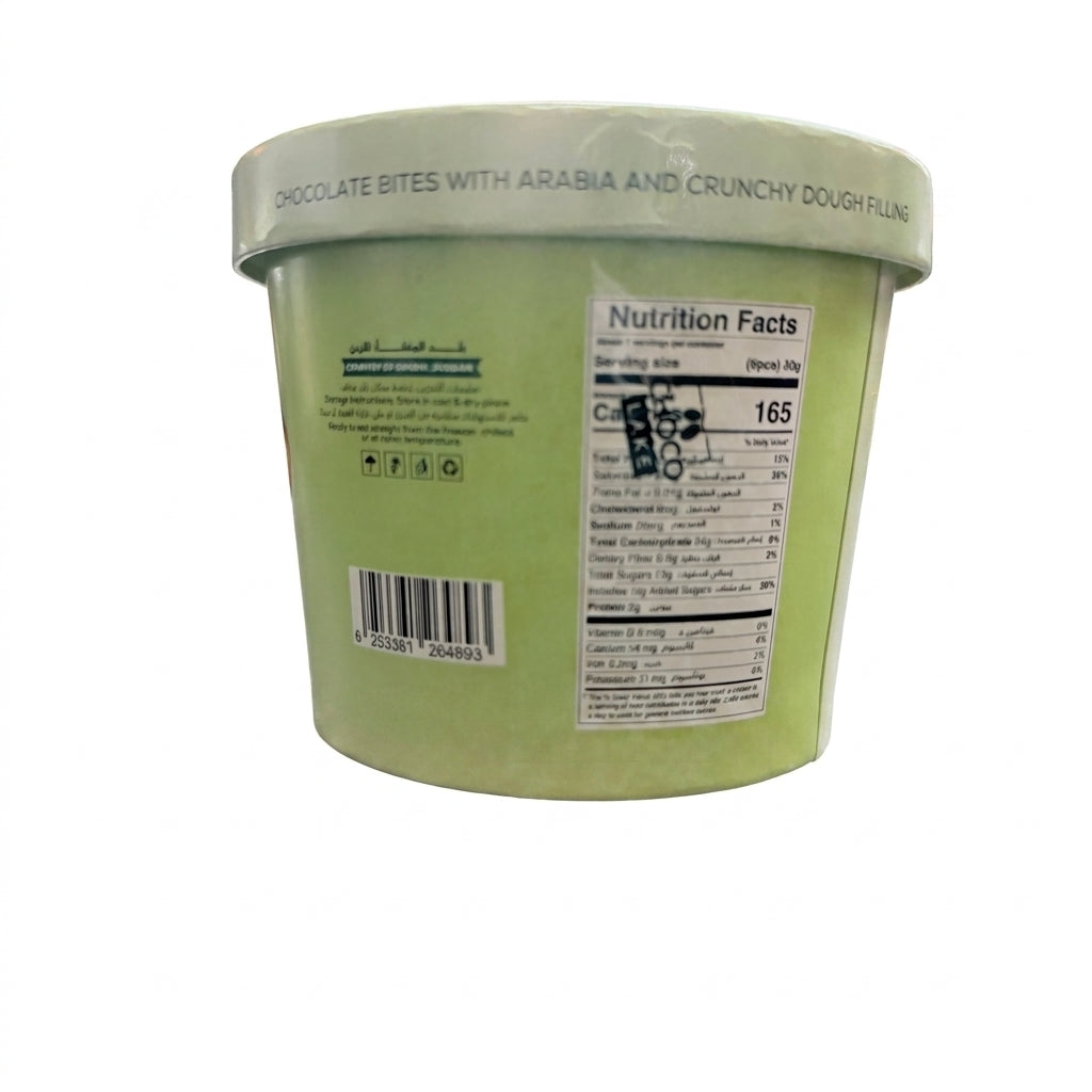 Choco Lake Frozen Chilled Chocolate 200g - Arabia Cookie Dough Bites