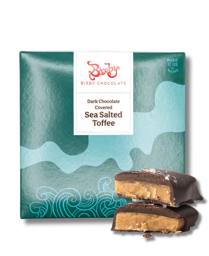 Dark Chocolate Sea Salt Toffee
