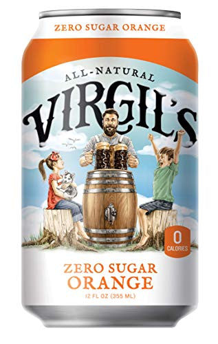 VIRGILS ORANGE SODA ( 4 X 6 PACK )