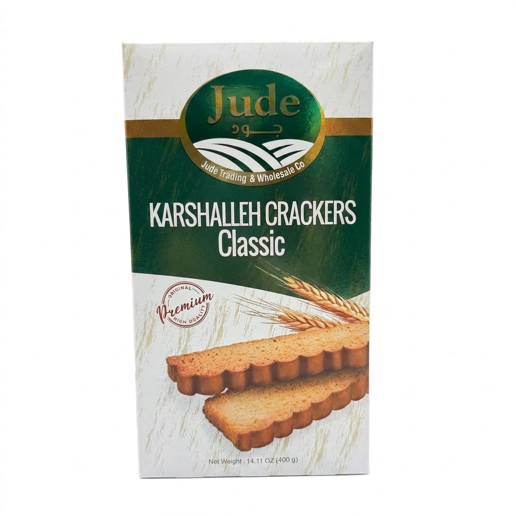 Jude Karshalleh Crackers Classic 14.11 oz - Premium Arabian Rusks
