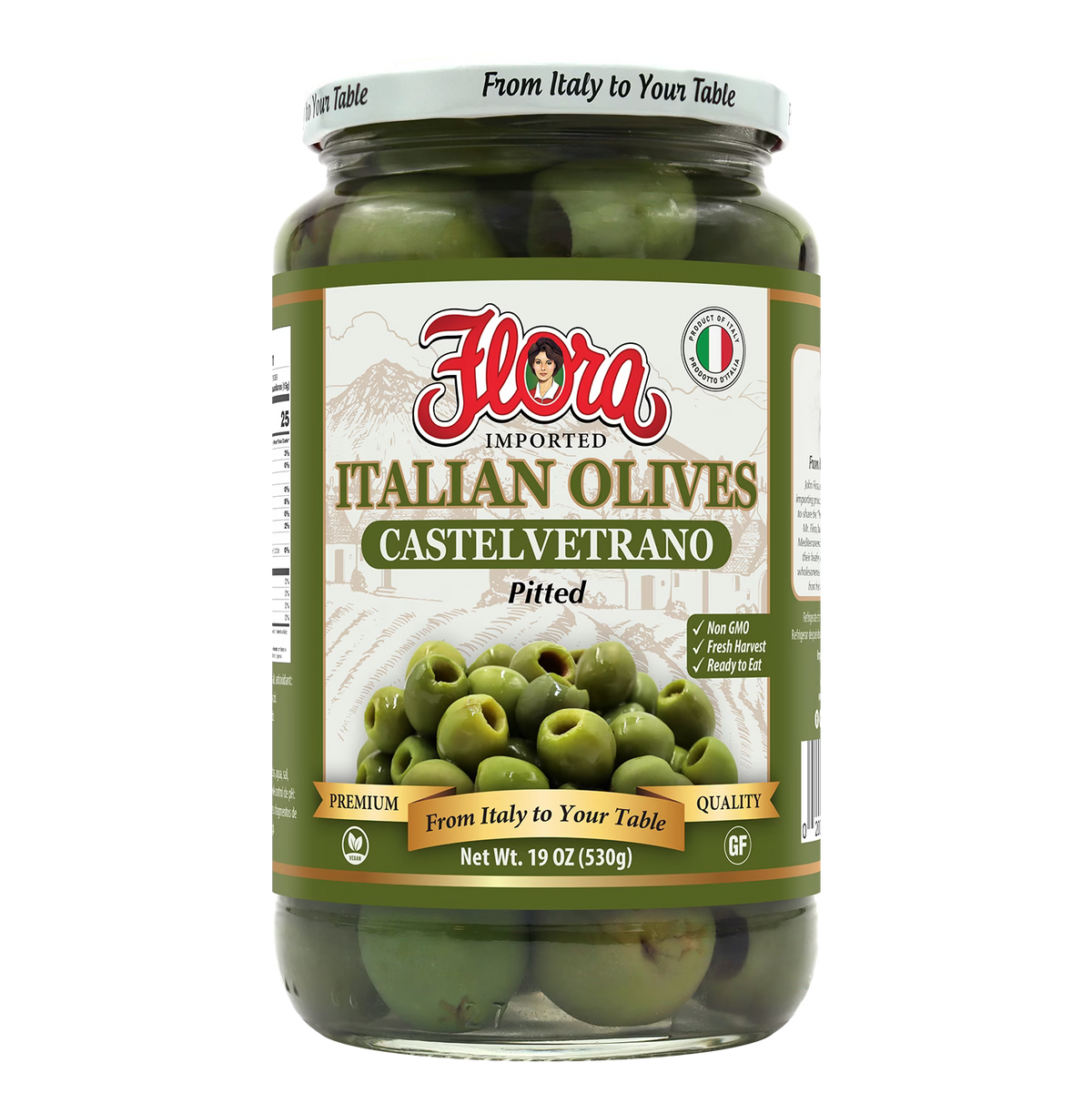Castelvetrano Olives - Pitted - 19 oz