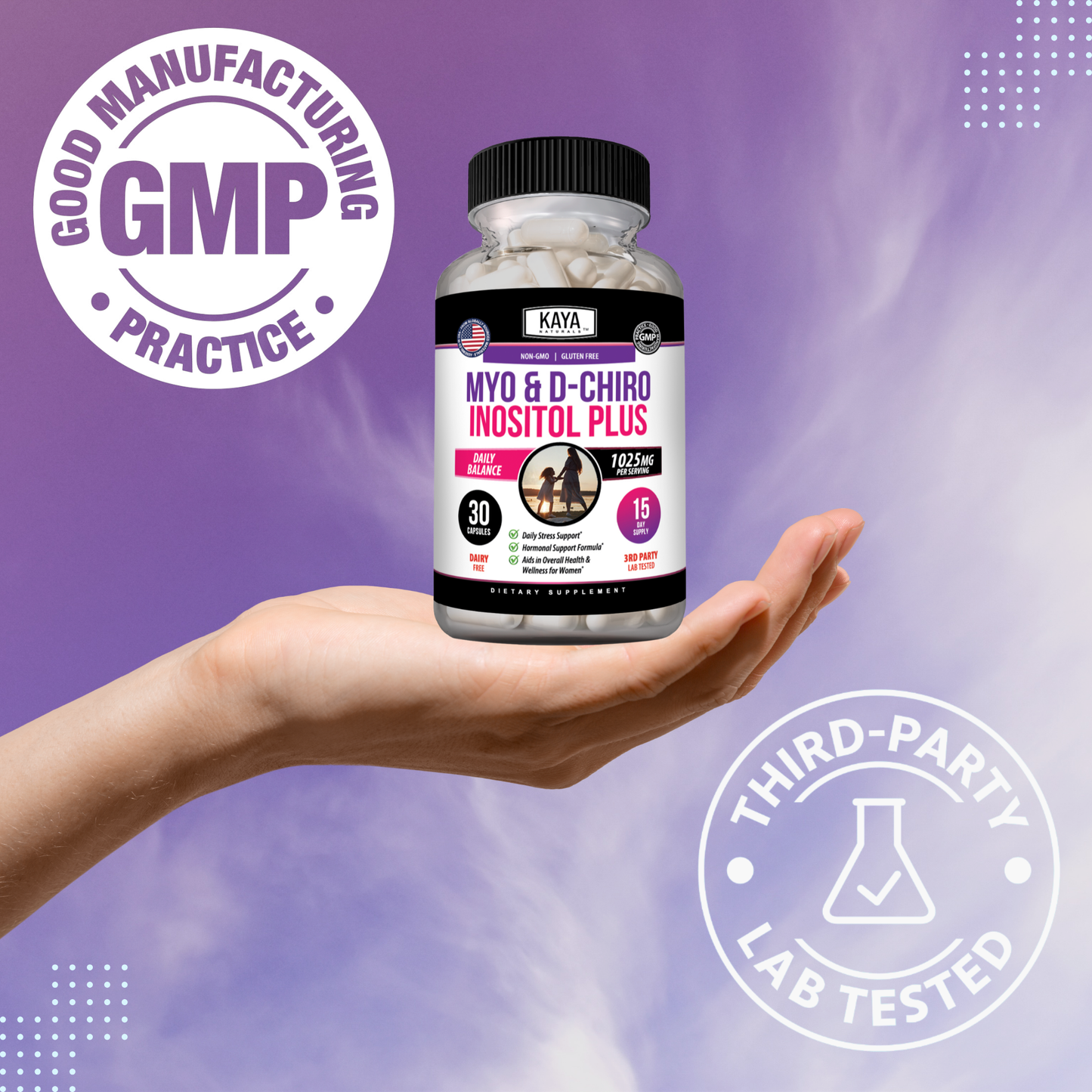 Myo & D-Chiro Inositol Plus - Women's Hormonal Support