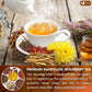Dandelion Wolfberry Tea - a Natural Blend of Six Herbal Ingredients, Dandelion, Licorice, Cassia, Wolfberry Supports Kidneys & Liver Health (PCOS, Pregnancy, Fibroids, PMS, Menstrual Cycle, Mood), Hormone Balance Tea Beverage