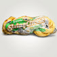 Karoun String Cheese with Olive Oil & Garlic 0.5 lb - Braided Halal