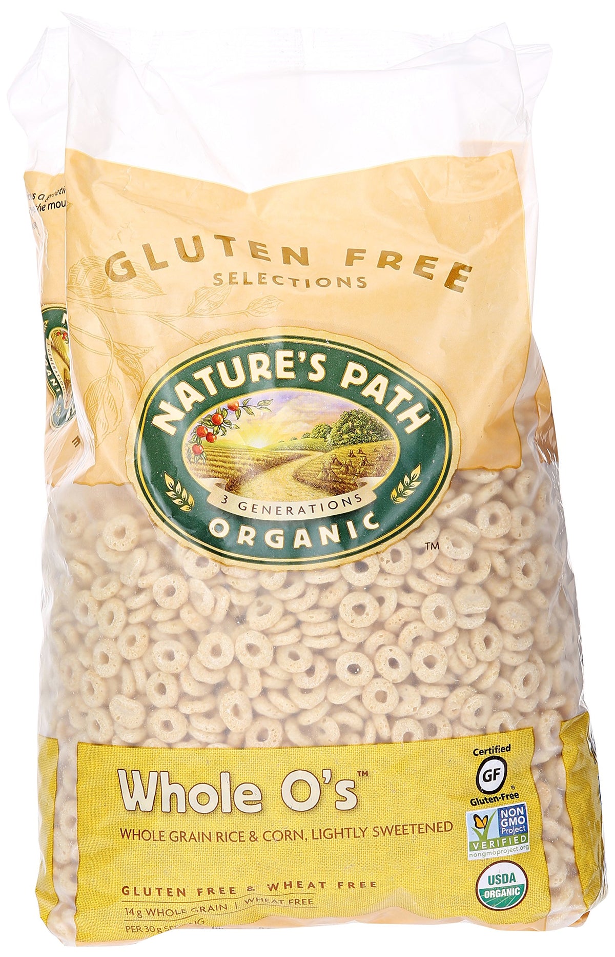 Nature'S Path Whole Os Gluten Free Eco Pack Cereal, 26.4 Oz