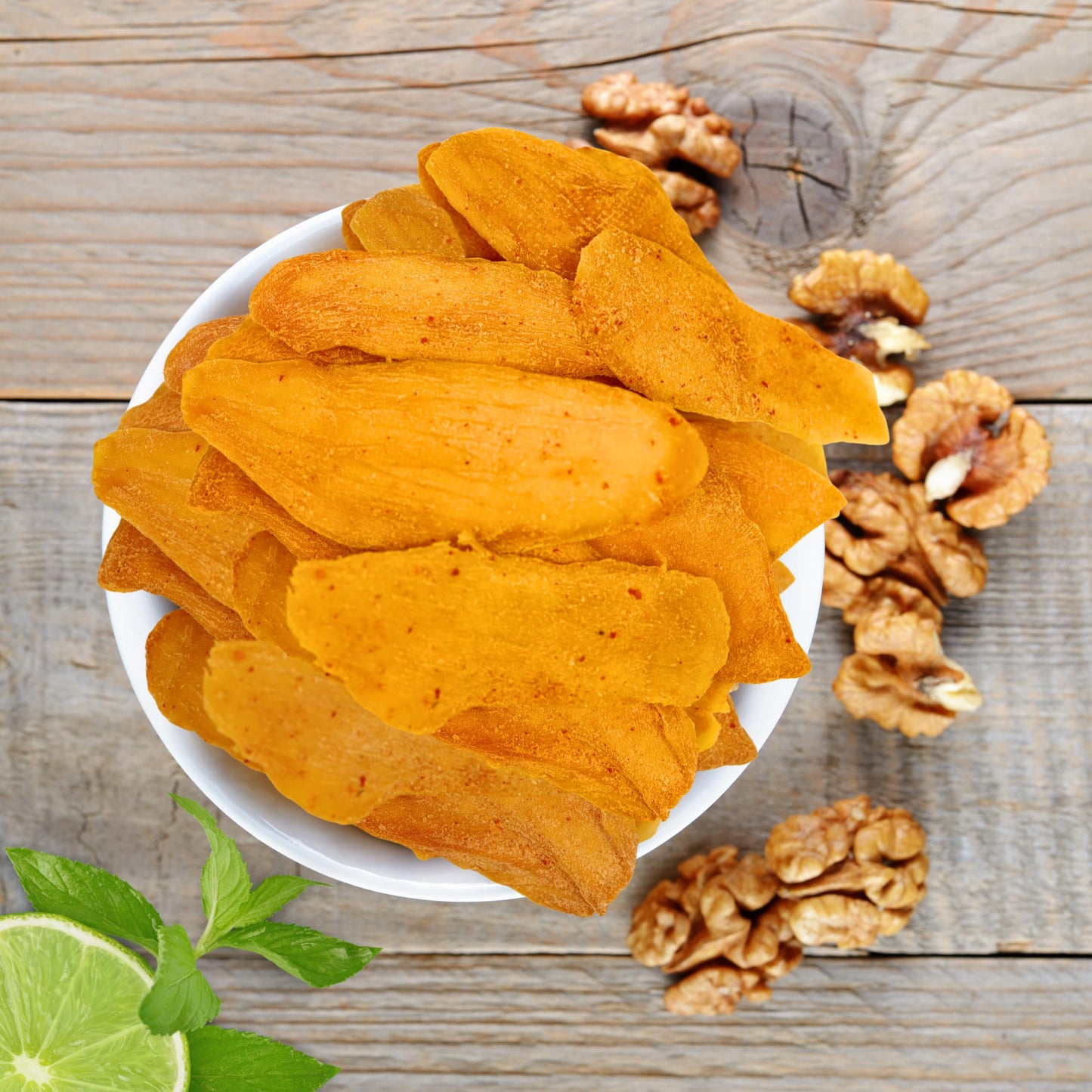 Low Sugar Added SPICY Dried Mango Slices 32 Oz - Delicious Texture Soft & Juicy Low Sugar Added Dried Mango - Naturally Ripened