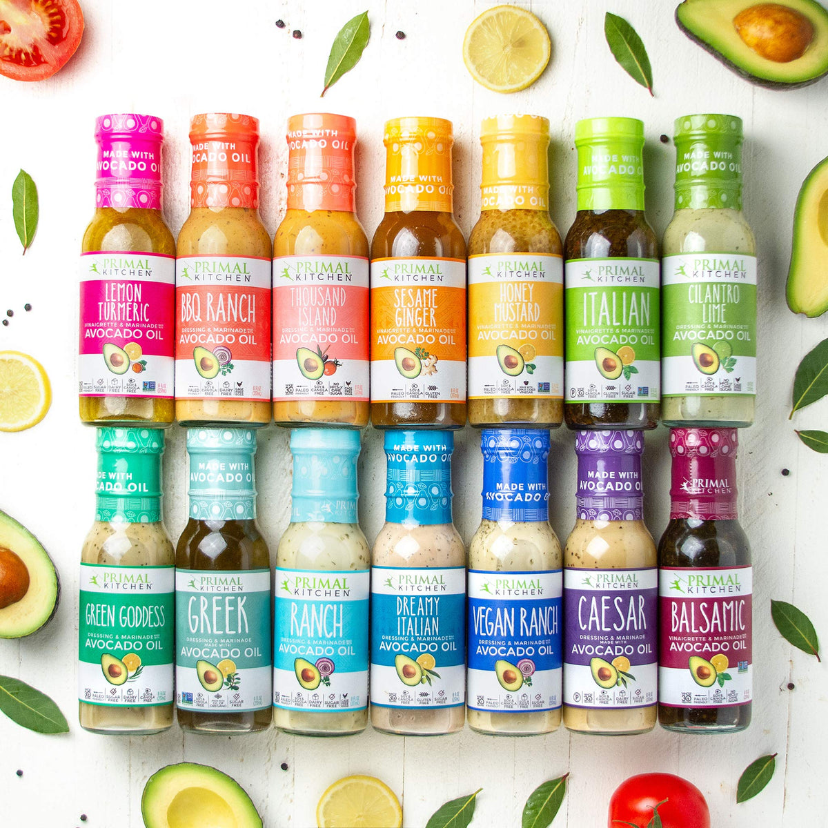 Primal Kitchen Italian Salad Dressing & Marinade, Avocado Oil, Whole30 Approved, 8 Fl Oz