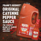 Frank's RedHot Original Hot Sauce - 12 Fl Oz (Pack of 12) - Perfect for Spicy Dishes and Recipes
