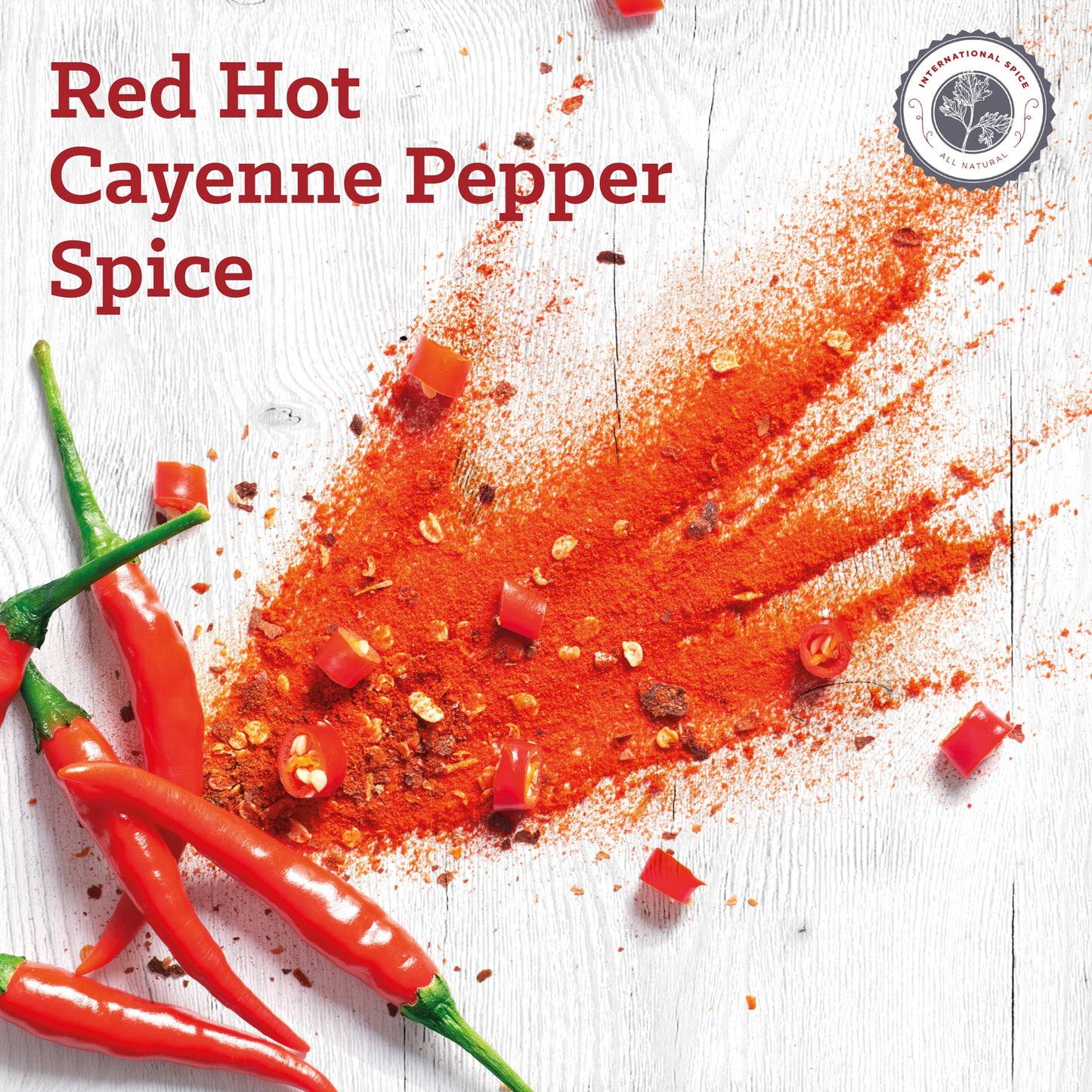 Cayenne Pepper 10 lb by International Spice - Premium Quality Spice for Cooking, Baking, and Seasoning