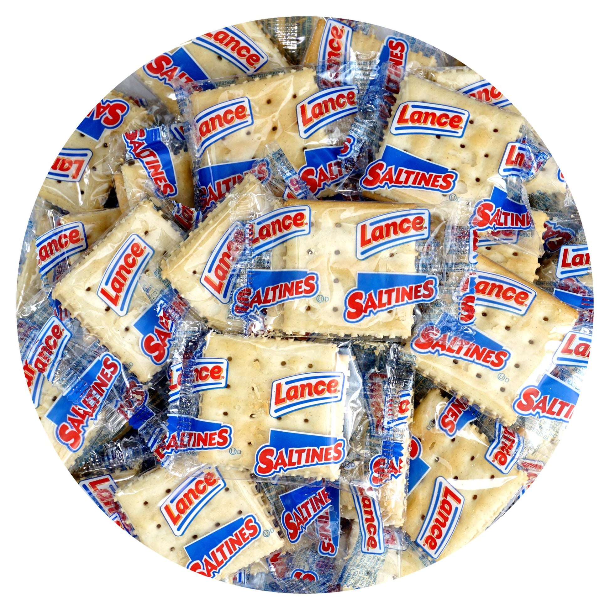 Saltine ers  100 Pack Individually Wrapped er  Single Serve  Low Sodium  The Hampton Popcorn & Candy Company
