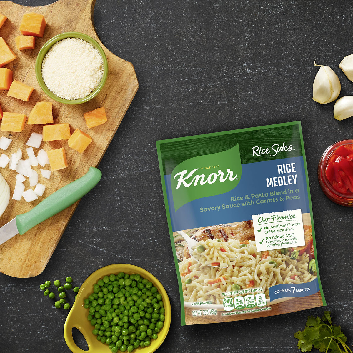 Knorr Rice Side Dish, Medley, 5.6 oz (Pack of 16)