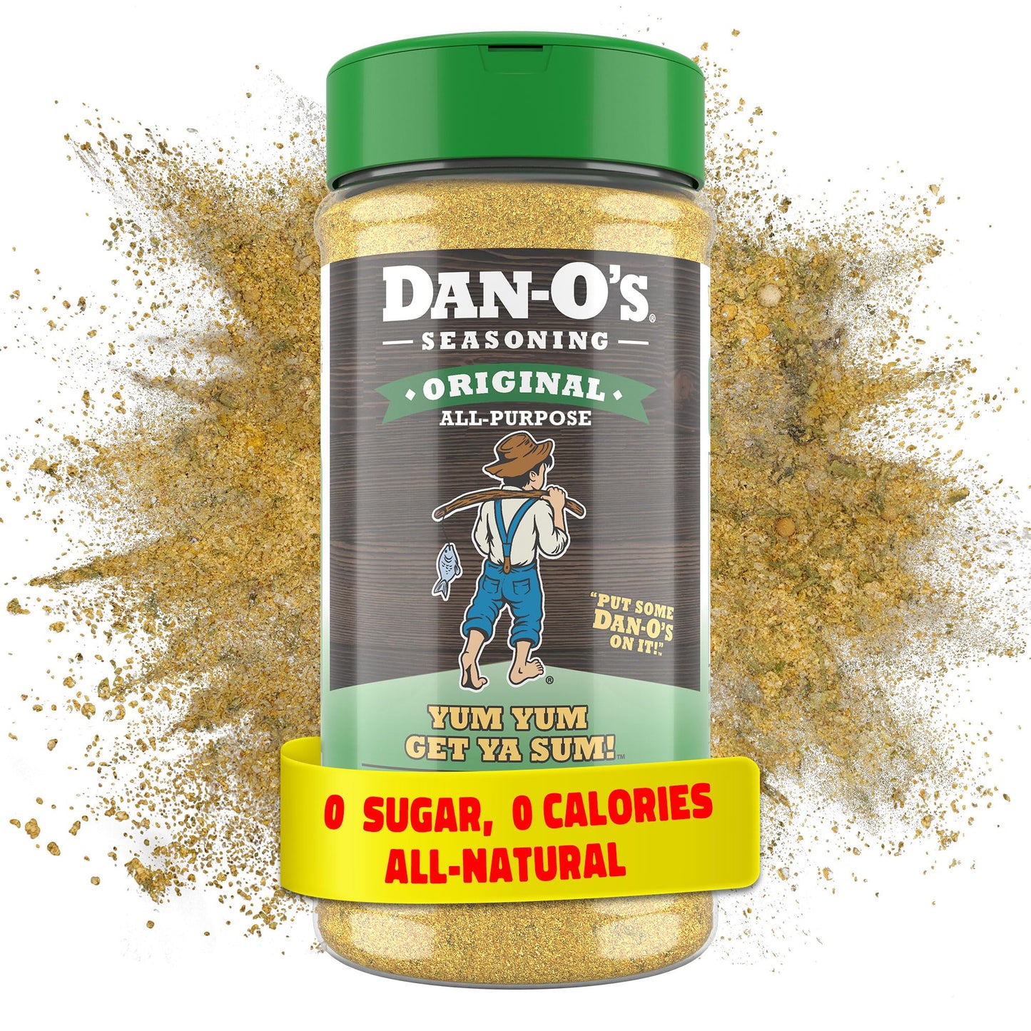 Dan-Os Original Seasoning - All-Purpose, Sugar Free - Medium Bottle (8.9 oz)