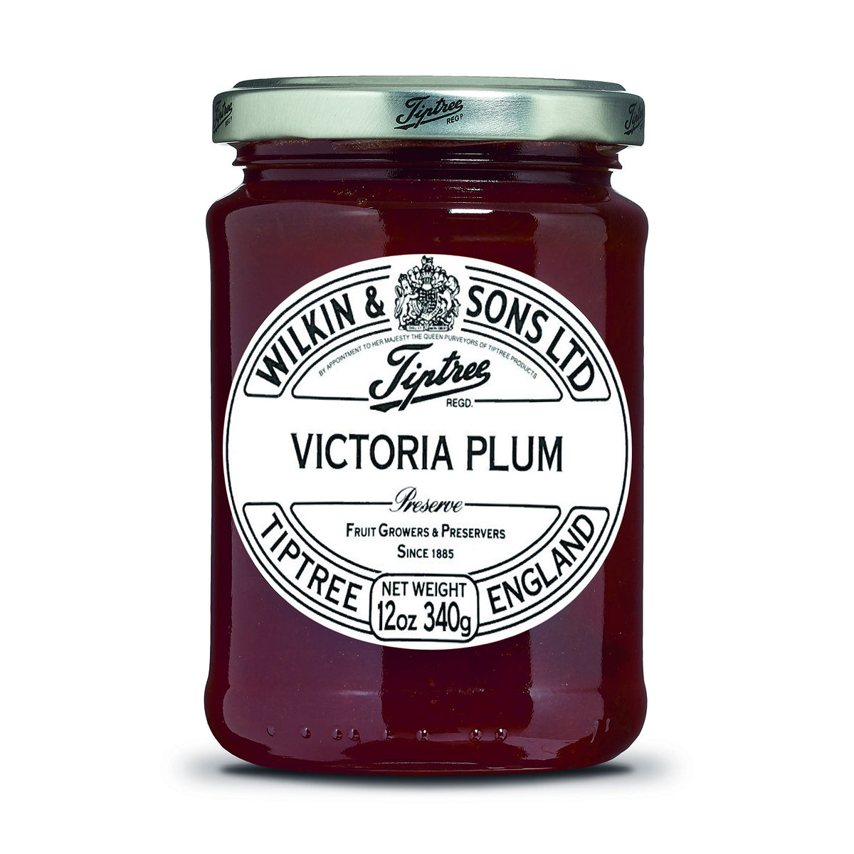 Tiptree Victoria Plum Preserve, 12 Ounce Jar