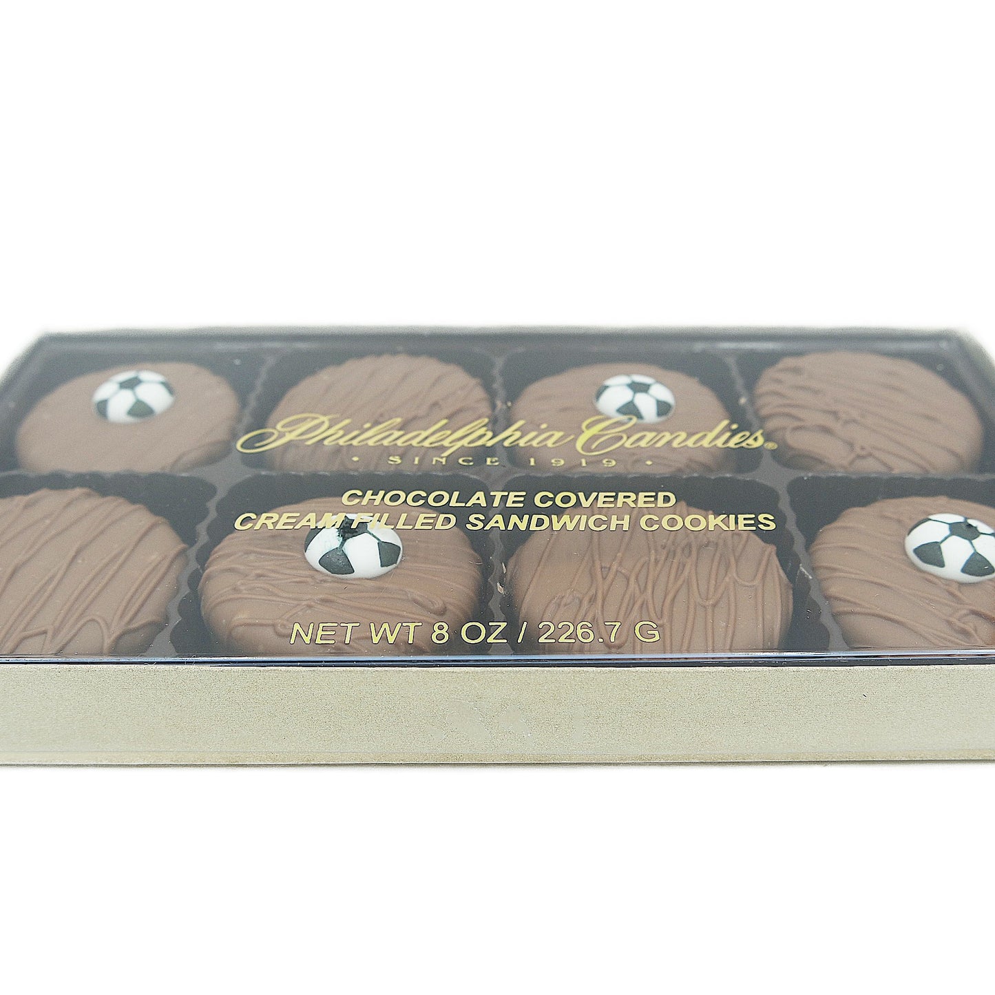 Philadelphia Candies Milk Chocolate Covered OREO Cookies - 8 oz Pack, Perfect Soccer Gift