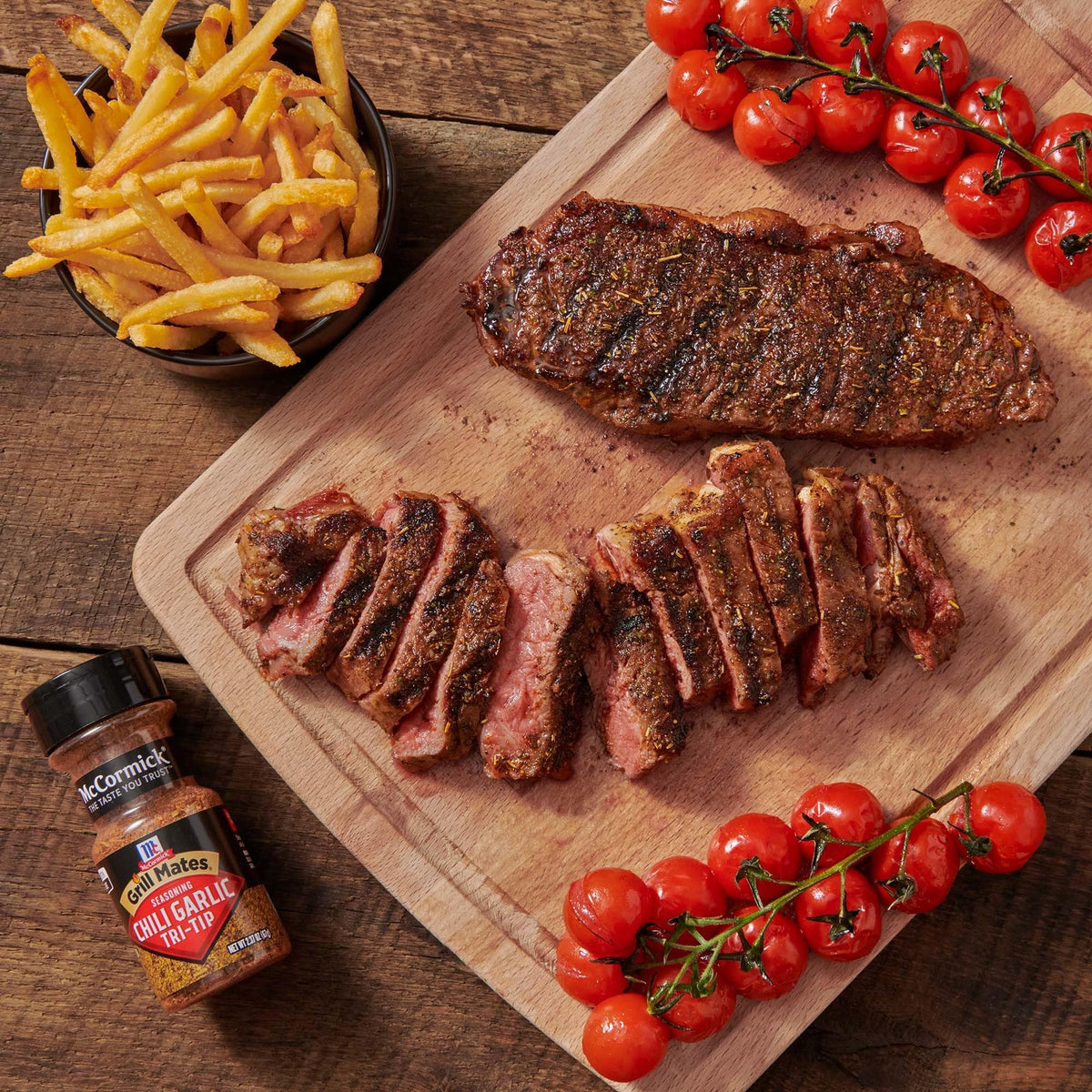 McCormick Grill Mates Chili Garlic Tri-Tip Seasoning, 2.37 oz (Pack of 2)
